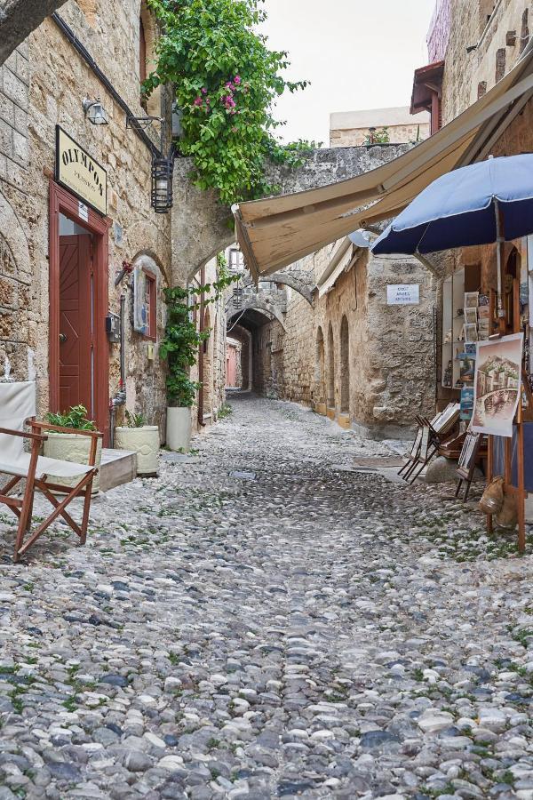 Old Town Luxury Velvet Apartment Rhodes City Exteriör bild